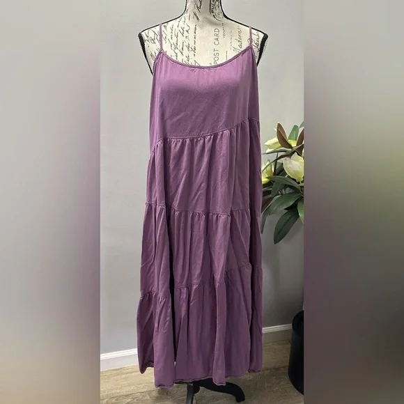 Elegant Purple Sleeveless Dress 🟣🟣 - Picture 2 of 13